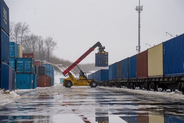The consolidated container train “Vasilek” departed from Belarus to China