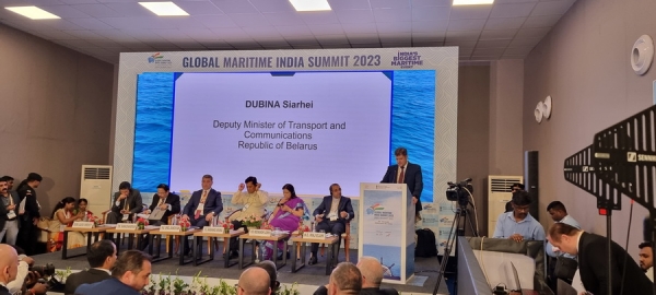 Сергей Дубина принял участие в мероприятиях международного саммита «Глобальный морской Саммит Индии 2023»