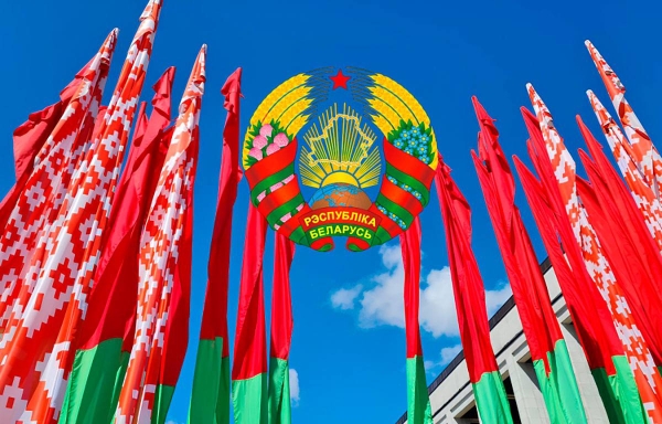 President of Belarus Alexander Lukashenko congratulated compatriots on the Day of the State Flag, State Emblem and State Anthem of the Republic of Belarus