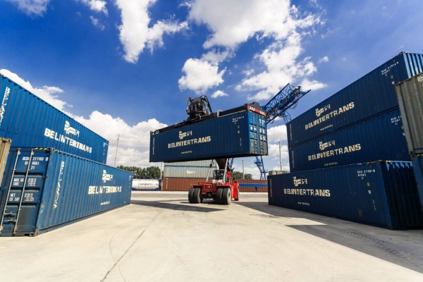 A new stage in the transportation from Belarus to China: the consolidated container train "Kolosok" has departed from Kolyadichi station