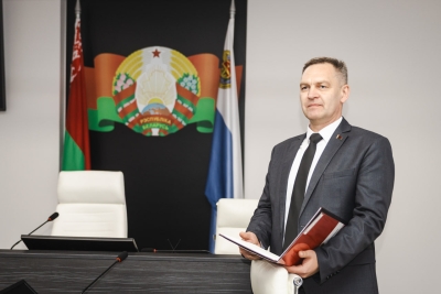 Алексей Ляхнович поздравил коллектив центрального аппарата Минтранса с Днем автомобилиста и дорожника и вручил заслуженные награды