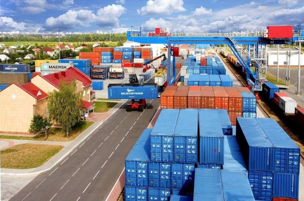 The fifth consolidated container train "Kolosok" with Belarusian products departed from Belarus to China